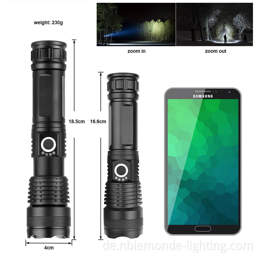  high brightness led flashlight